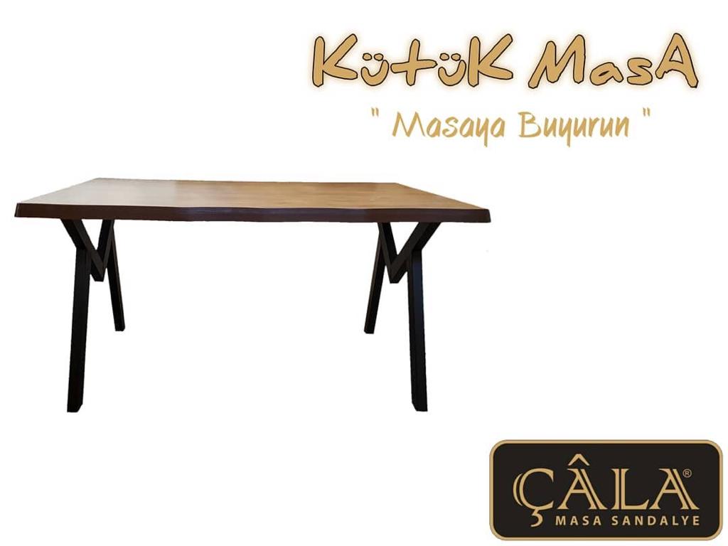 ÇALA MASA SANDALYE KÖKSAL SERBEZ İstanbul Mobilya Fuarı