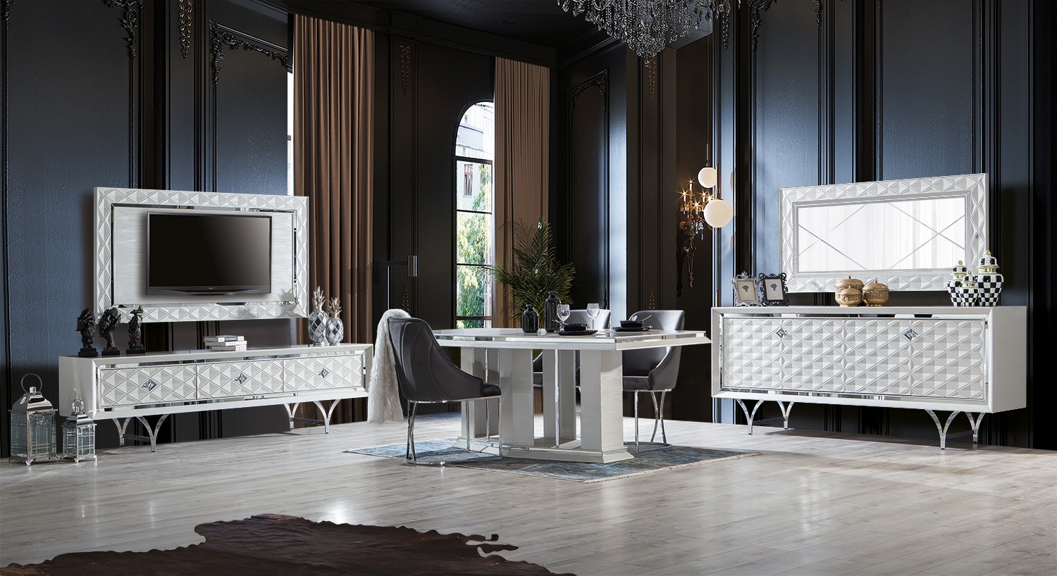 ENZE AHŞAP MOBİLYA MEHMET CAN ÖZEL İstanbul Mobilya Fuarı