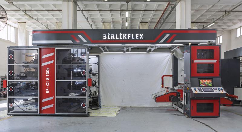 Tamburlu Flexo Baskı Makinası