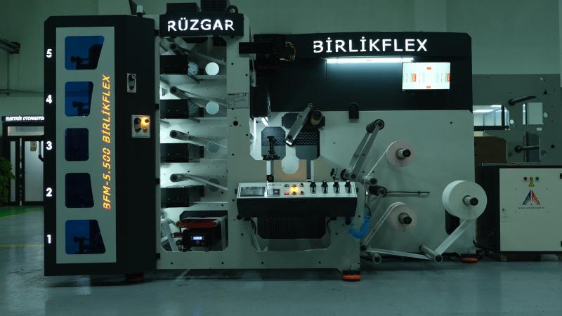Kule Tipi Flexo Baskı Makinası