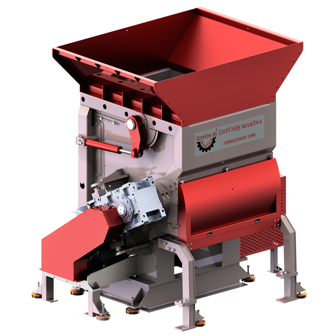 Tek Rotor Shredder (Parçalayıcı)