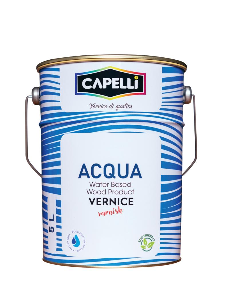 CAPELLI ACQUA Water Based Wood Product VERNICE VARNİSH