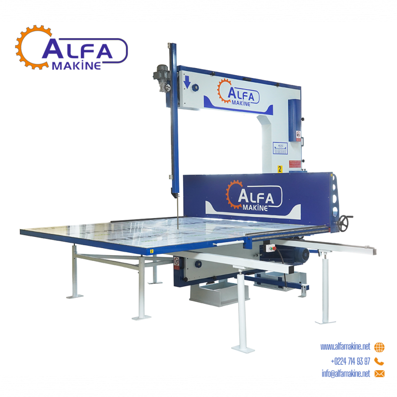 MANUAL VERTICAL SPONGE CUTTING MACHINE