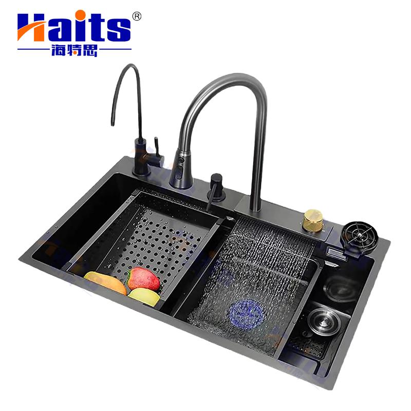 Drop-in Workstation Kitchen Sink with Faucet