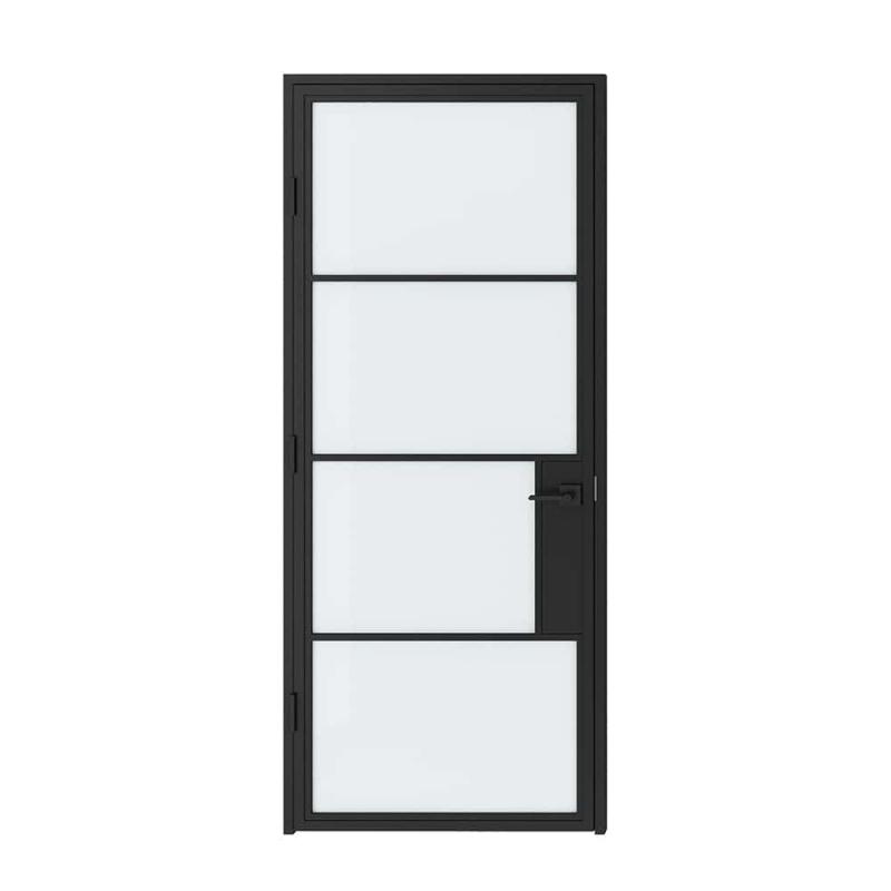 Hinged Swinging Steel Framed Glass Doors