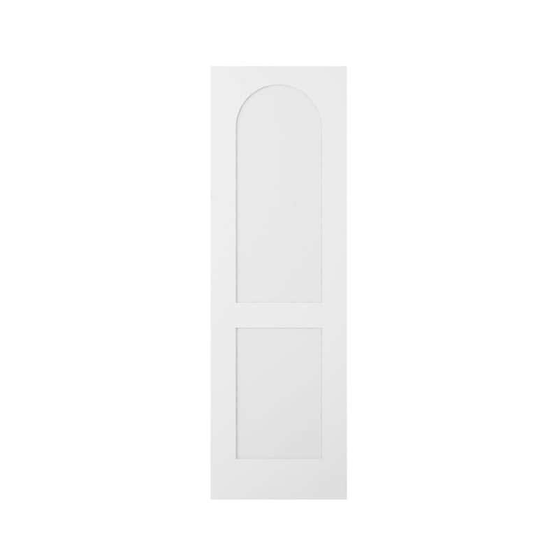Arch Two Panel Moldy Door Sliding Folding Wooden Doors
