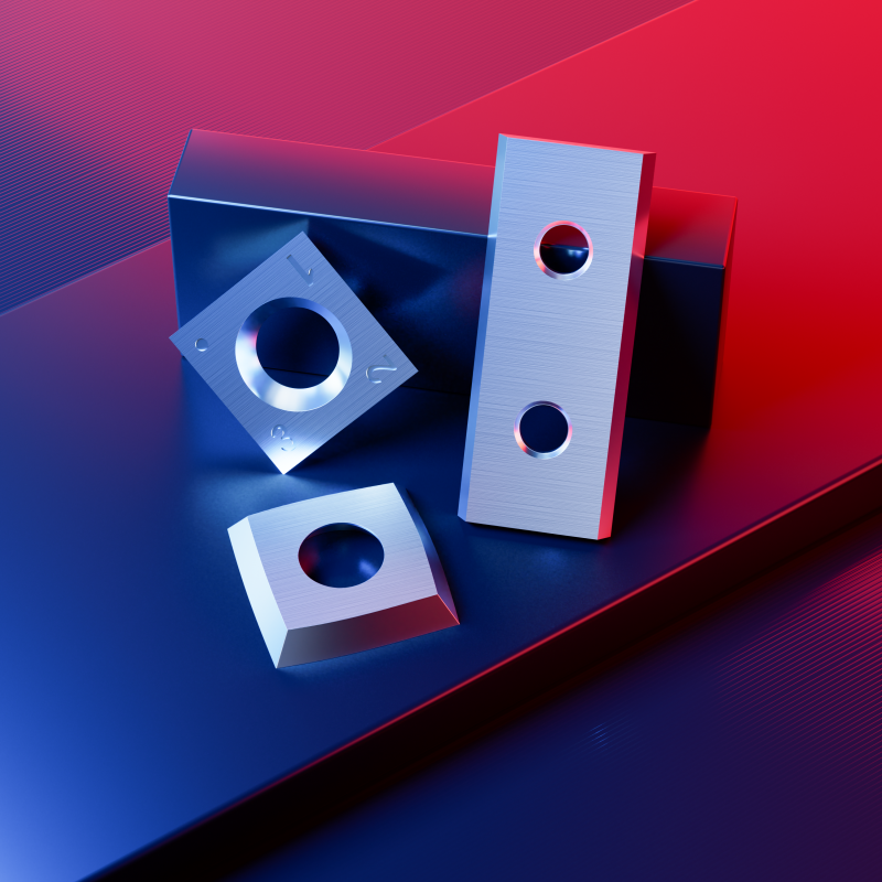 Carbide Reversible Knives