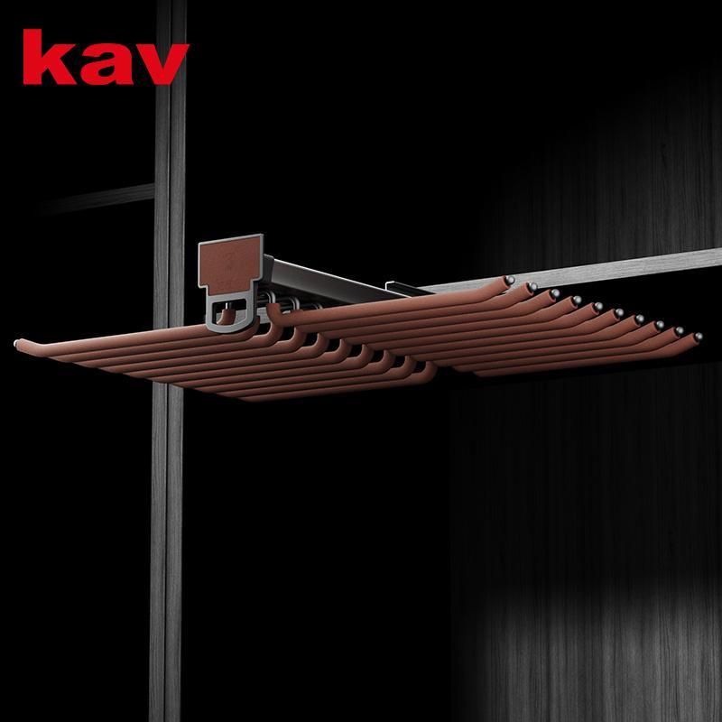 Top-Mounted Double Row Trousers Rack