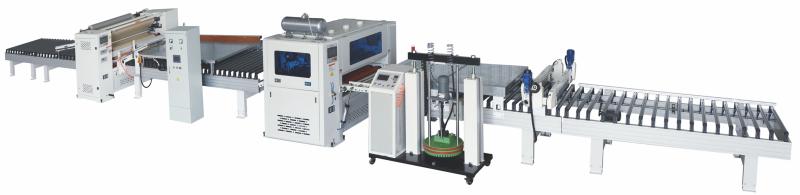 PUR laminating machine line ,  PET film sticking machine PUR hotmelt glue