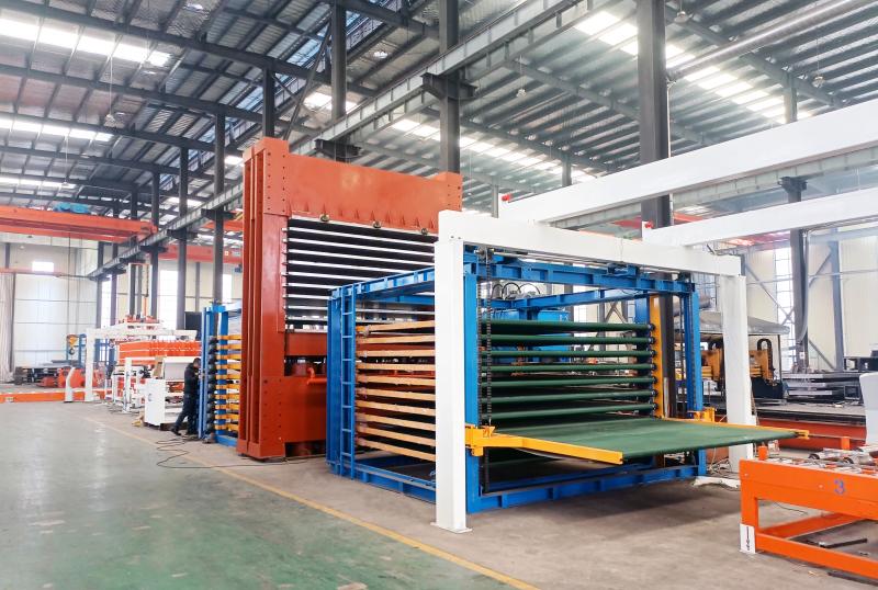 Kontrplak Otomatik Laminasyon Hattı
