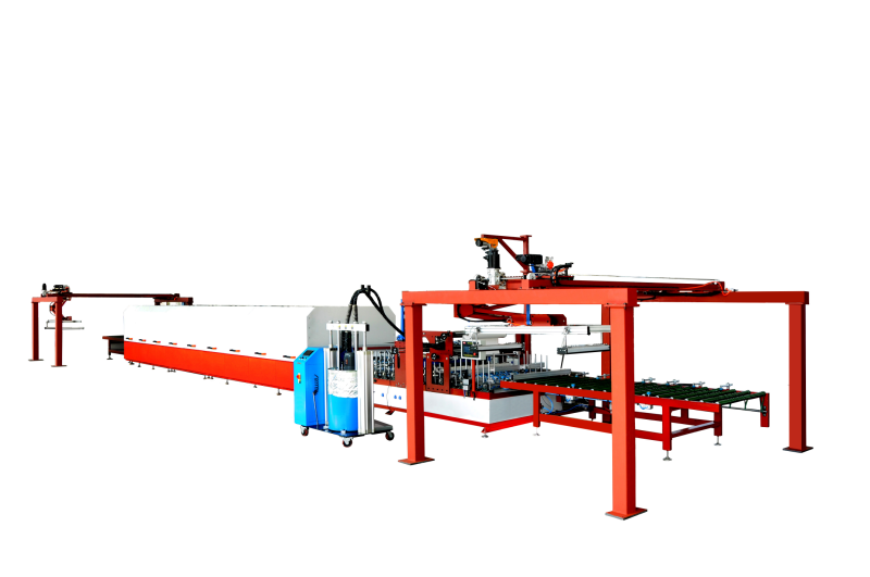 MBF-1300 PUR Boyasız Kapı Özel Üretim Hattı