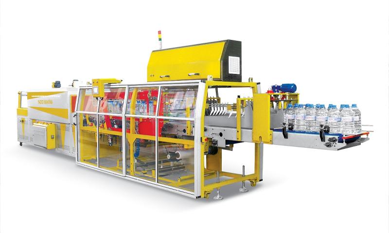 OVERLAP SİSTEM TAM OTOMATİK SHRİNK AMBALAJ MAKİNASI 5-8 10LT