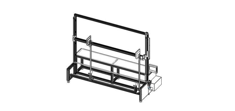 RQT-3060 Roller Shutter Assembly Table & Test Machine