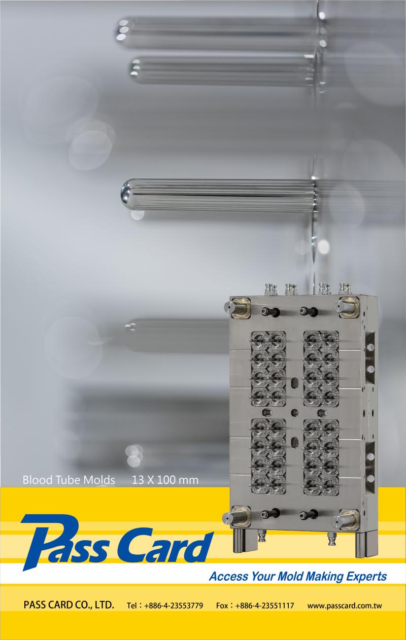 Plastic Blood Test Tube Mold