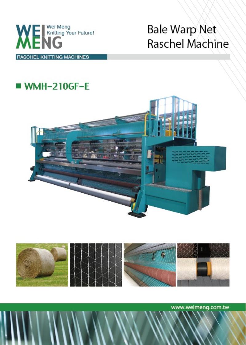 Bale Wrap Net Raschel Machine