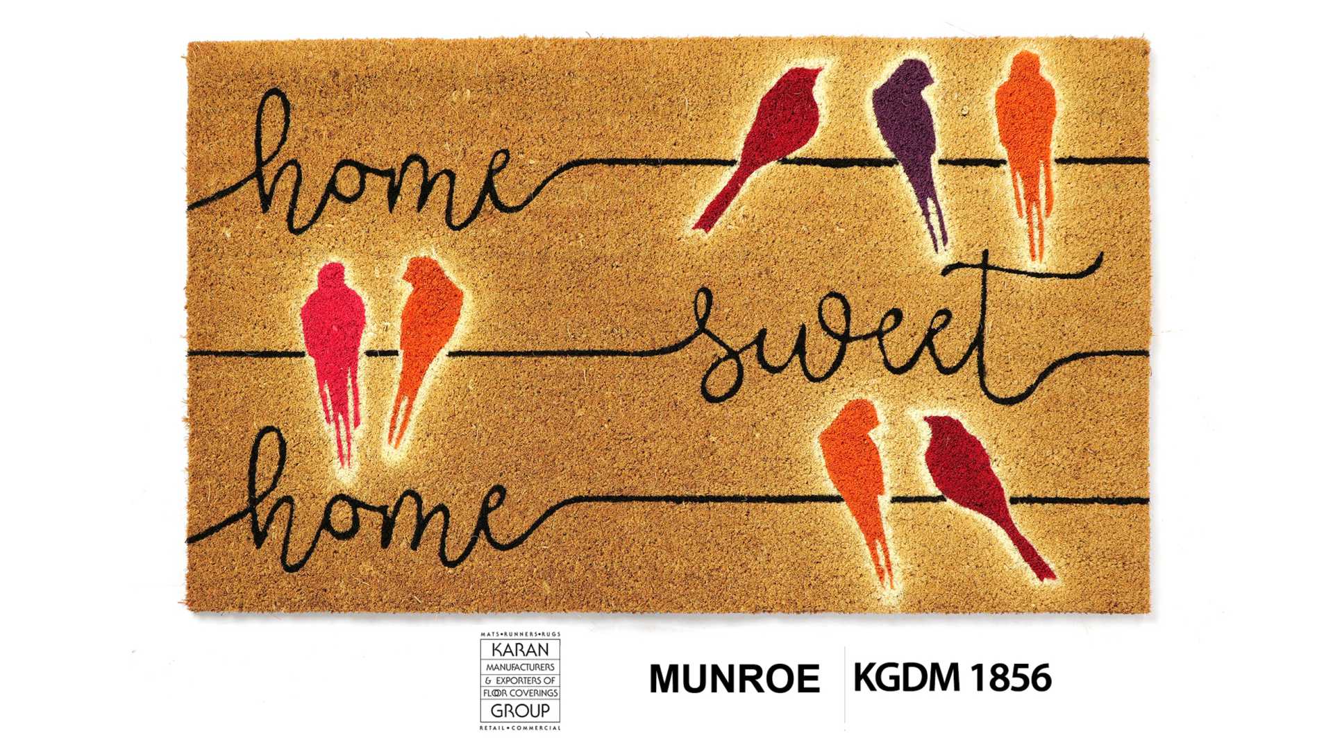 Coir Door Mat Printed
