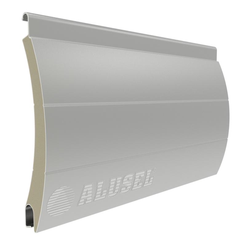 Aluminium and galvanized steel rolling shutter and door profiles with polyurethane