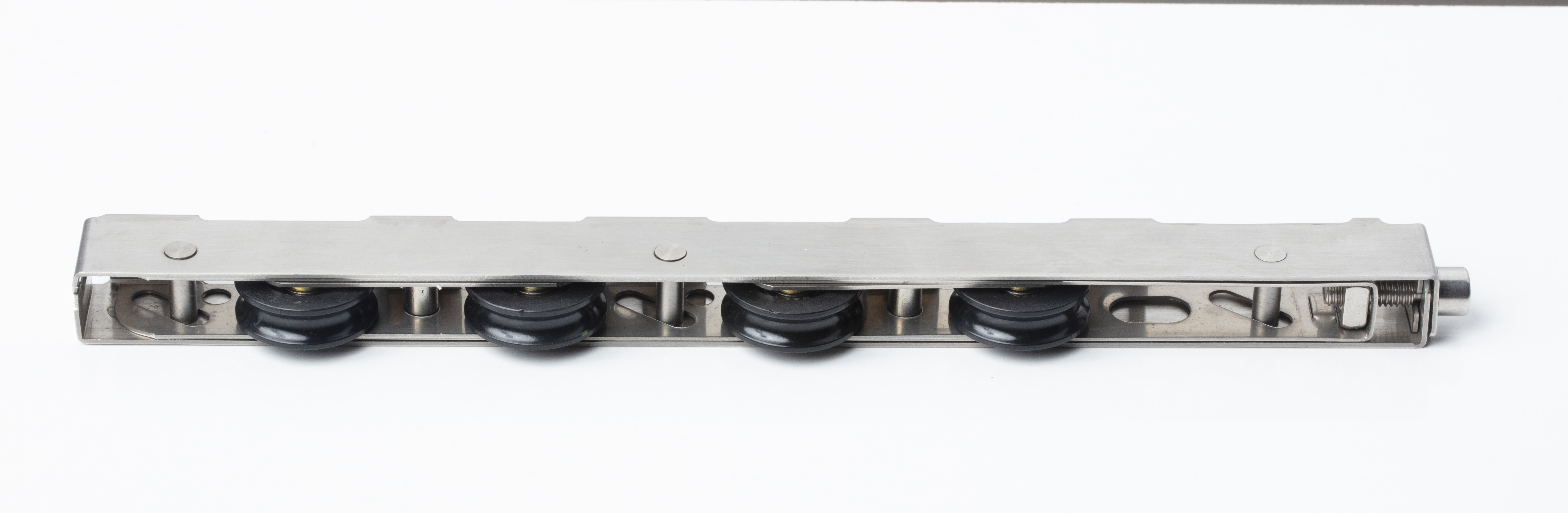 FOUR-WHEEL STAINLESS PLASTIC | Ø 25