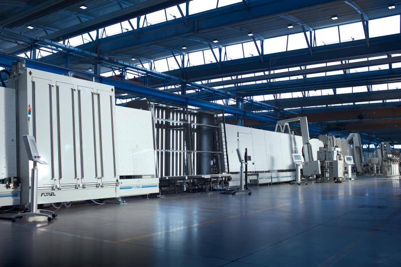 High Tech Insulating Glass Line with thermoplastic spacer applicator