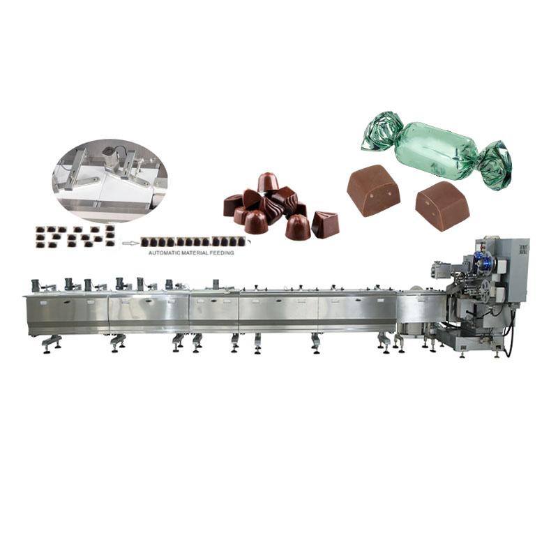 Double twist wrapping machine
