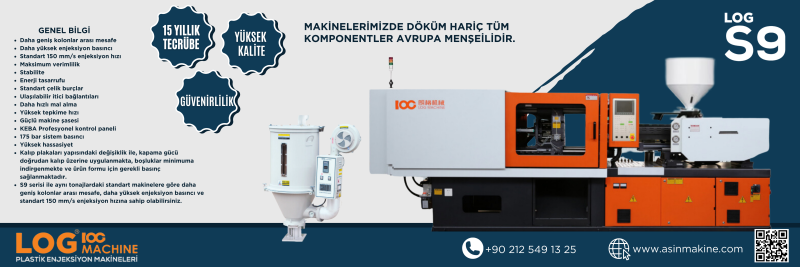 PLASTİK ENJEKSİYON MAKİNESİ