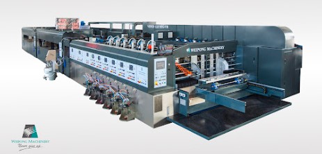 WEIPONG Flexo Folder Gluer, Rotary Die Cutter, Jumbo Slotter