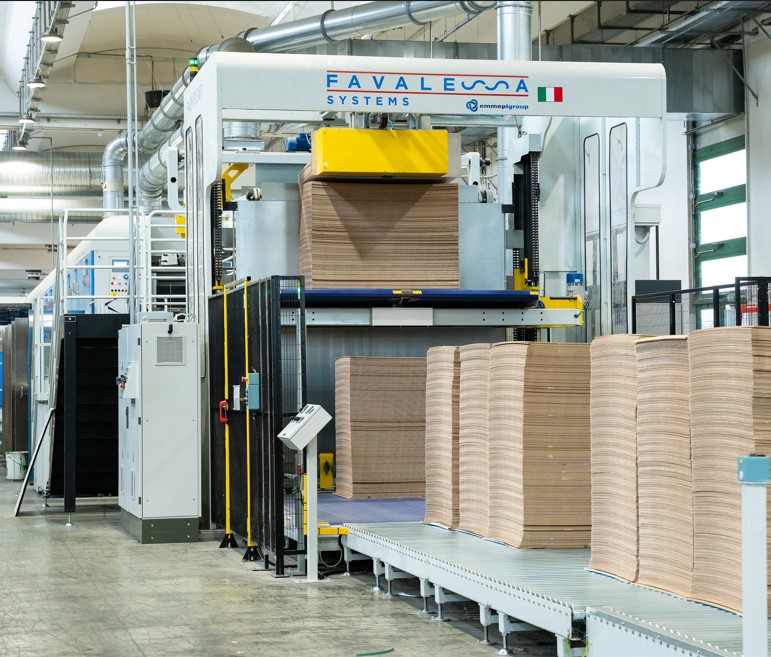 EMMEPI GROUP Handling Systems for Corrugated Board Packaging Plants