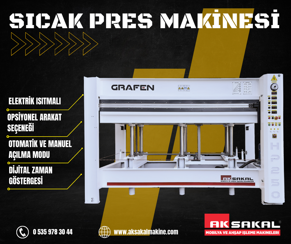 SICAK PRES MAKİNESİ