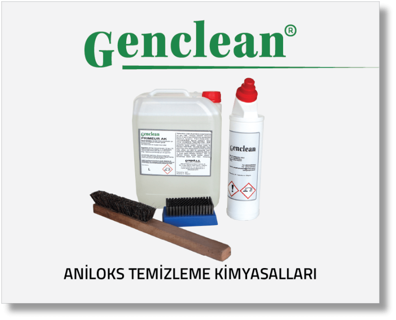 GENCLEAN aniloks temizleme kimyasalları