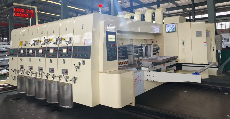 Flexo Baskı, Oluk Açma ve Zımba Kesme Makinesi