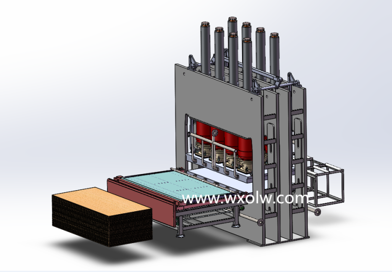 veneer hot press