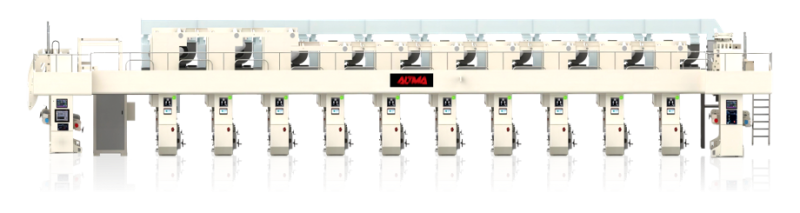 MODEL C Rotogravür Baskı Makinesi