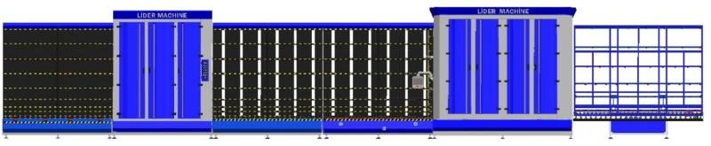 PANEL PRESLİ CAM YIKAMA HATTI