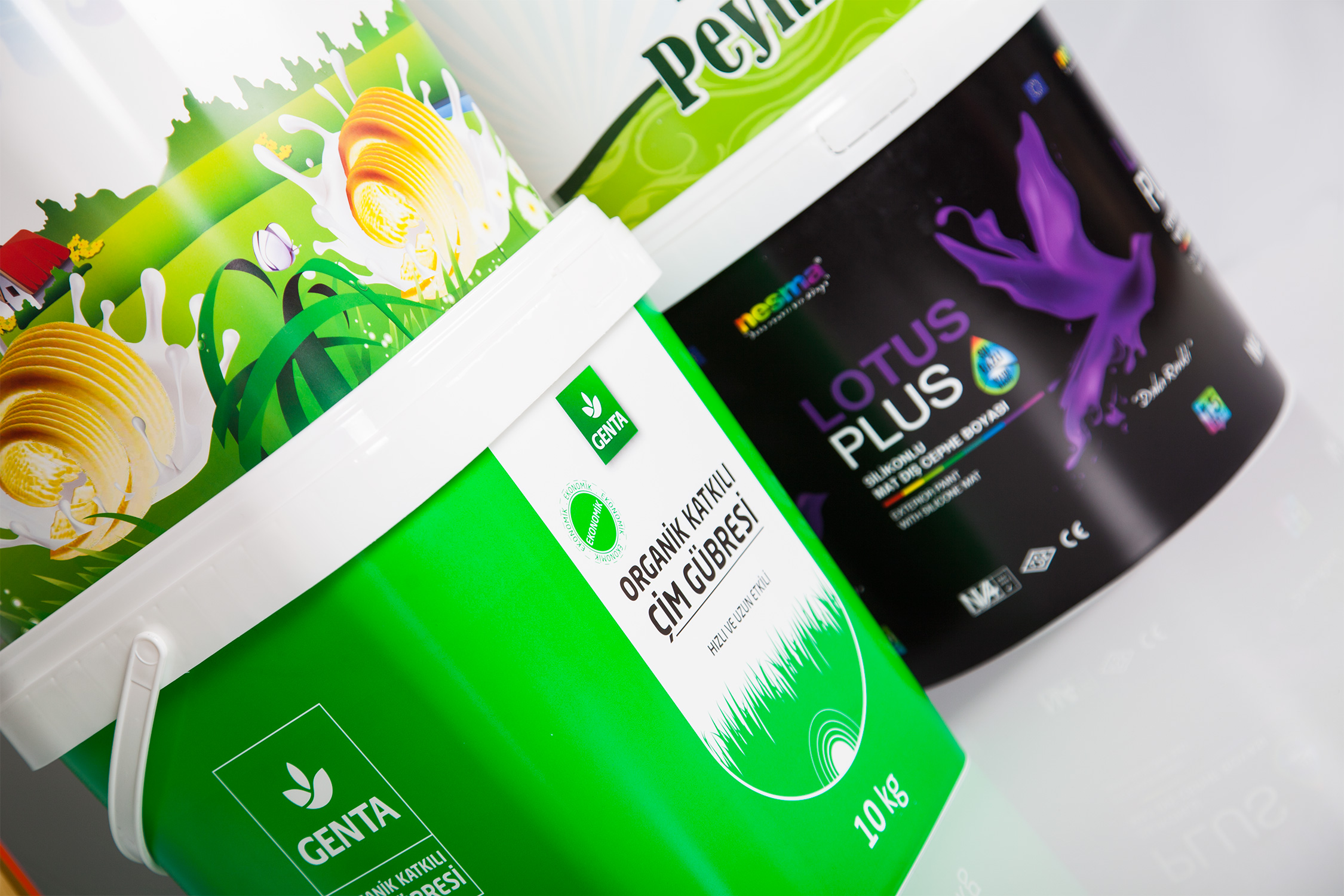 Plastik Kovalar (1 lt - 30 lt arası - IML Baskılı ve Baskısız)