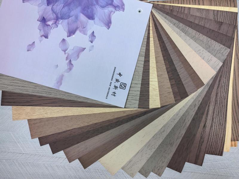 PVC film wood veneer