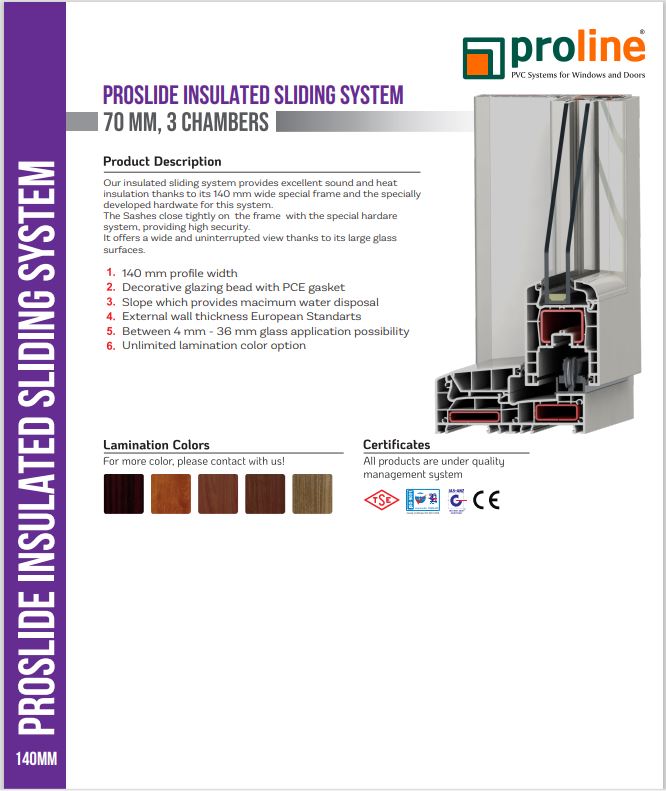 PROSLIDE INSULATED SLIDING SYSTEM