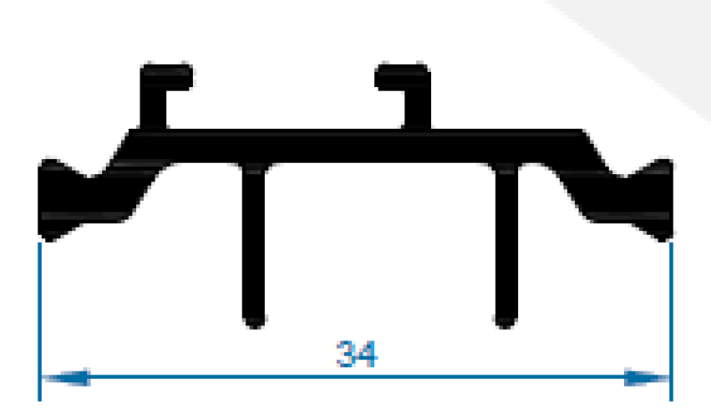 34 mm Polyamide with Seal Channel