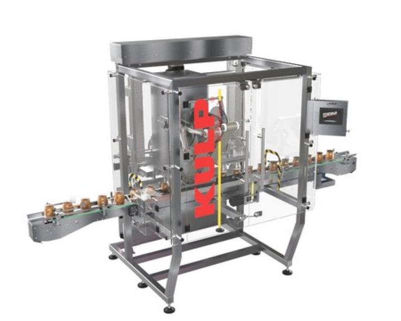 KULP HANDLE SEALING 2-HEAD FOIL CLOSING MACHINE