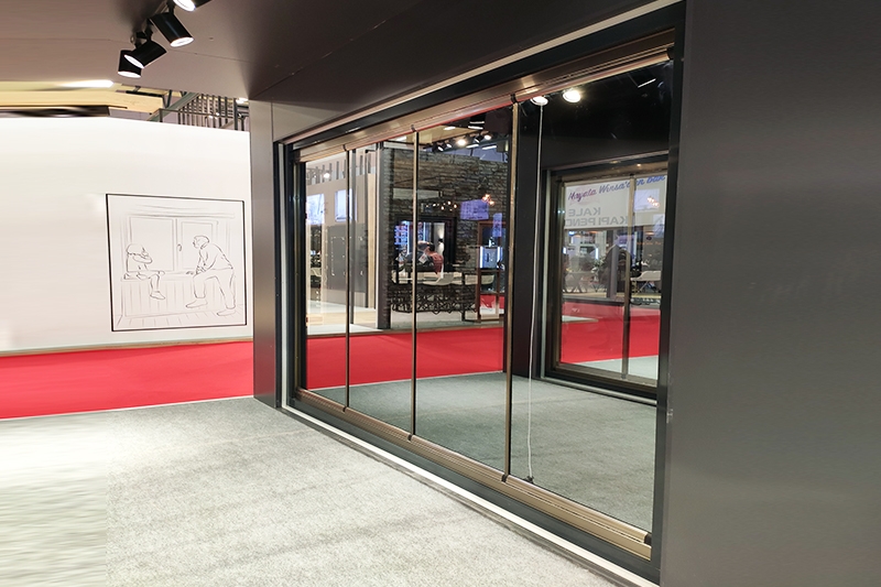 Sliding Folding Glass Balcony , Sliding Glass Balcony