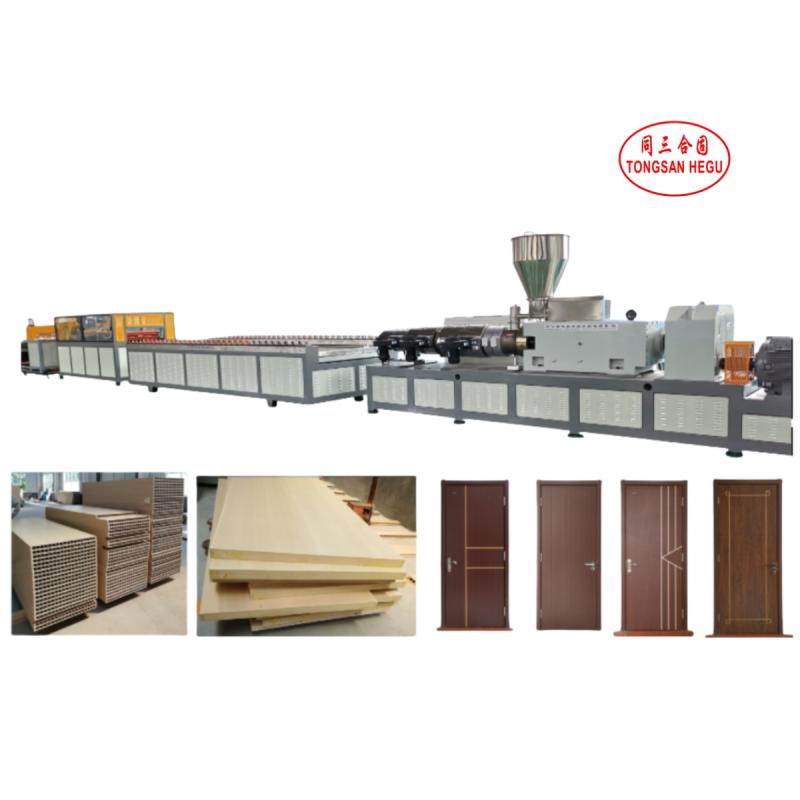 PVC WPC Ahşap Plastik Kapı Yapma Makinesi