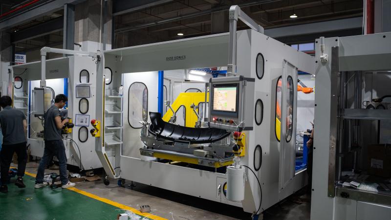 Ultrasonik robot kaynak makinesi