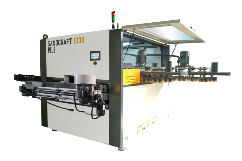 SANDCRAFT 1300 PLUS Fırça Zımpara Makinesi