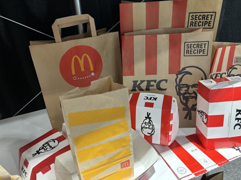 Take away boxes range