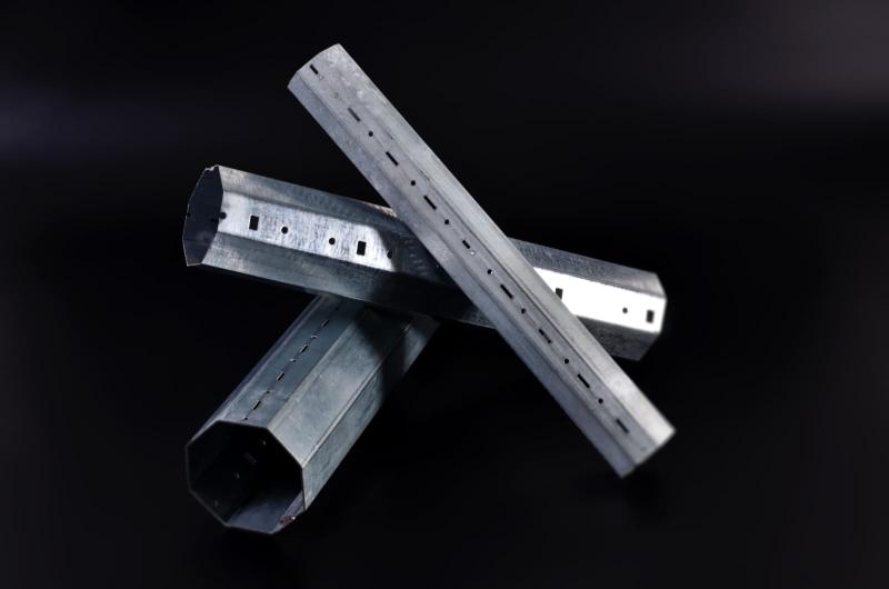 OCTAGONAL GALVANIZED PIPES