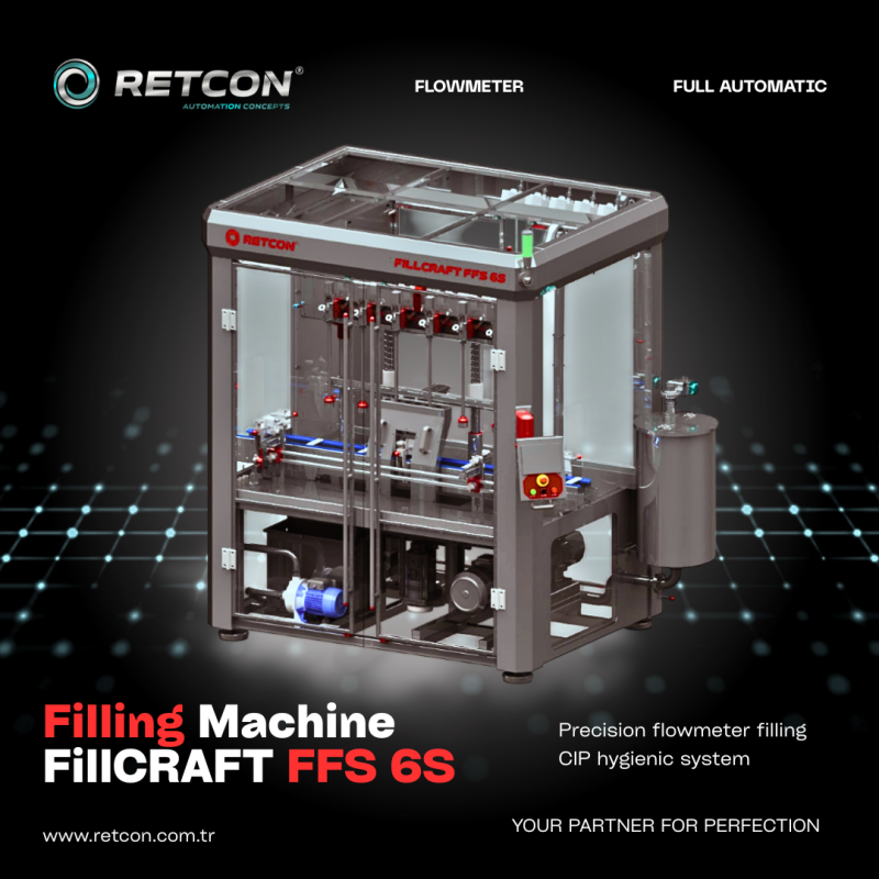 FillCRAFT FFS Serisi Flowmetreli Full Otomatik Dolum Makineleri