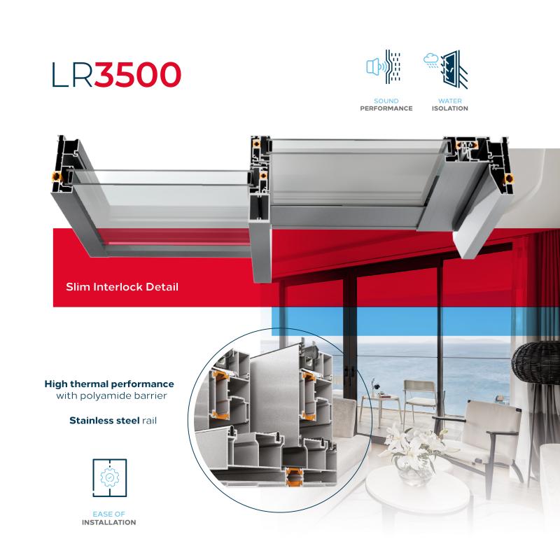 LR-3500 INSULATED SLIDING SYSTEM