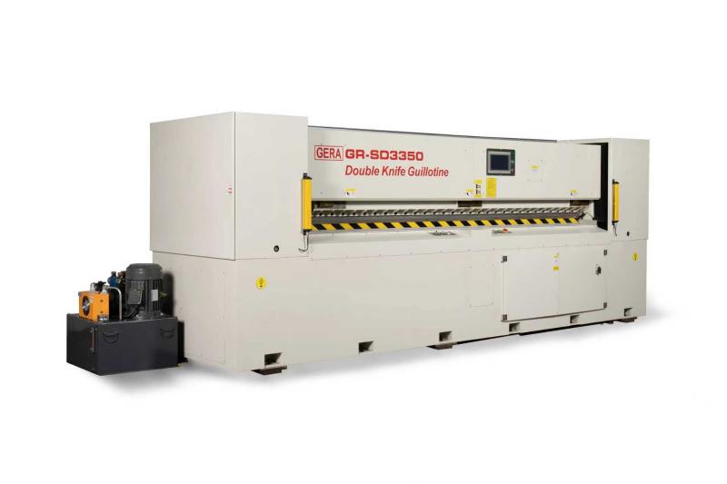 HEAVY DUTY DOUBLE KNIFE GUILLOTINE