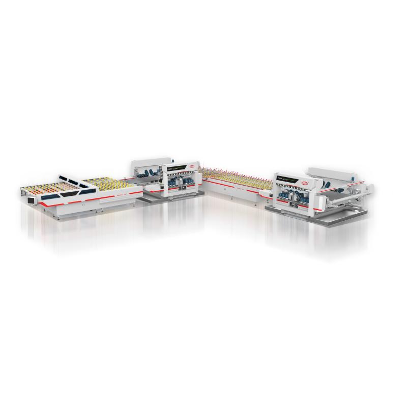 PANDA glass double edger edge processing line