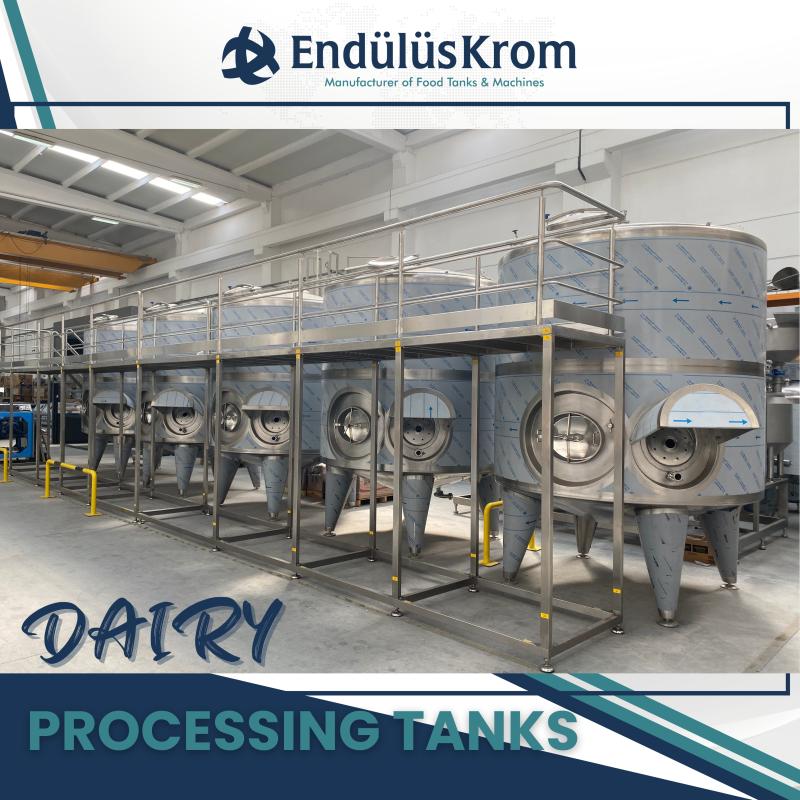 SÜT ÜRÜNLERİ PROSES TANKLARI