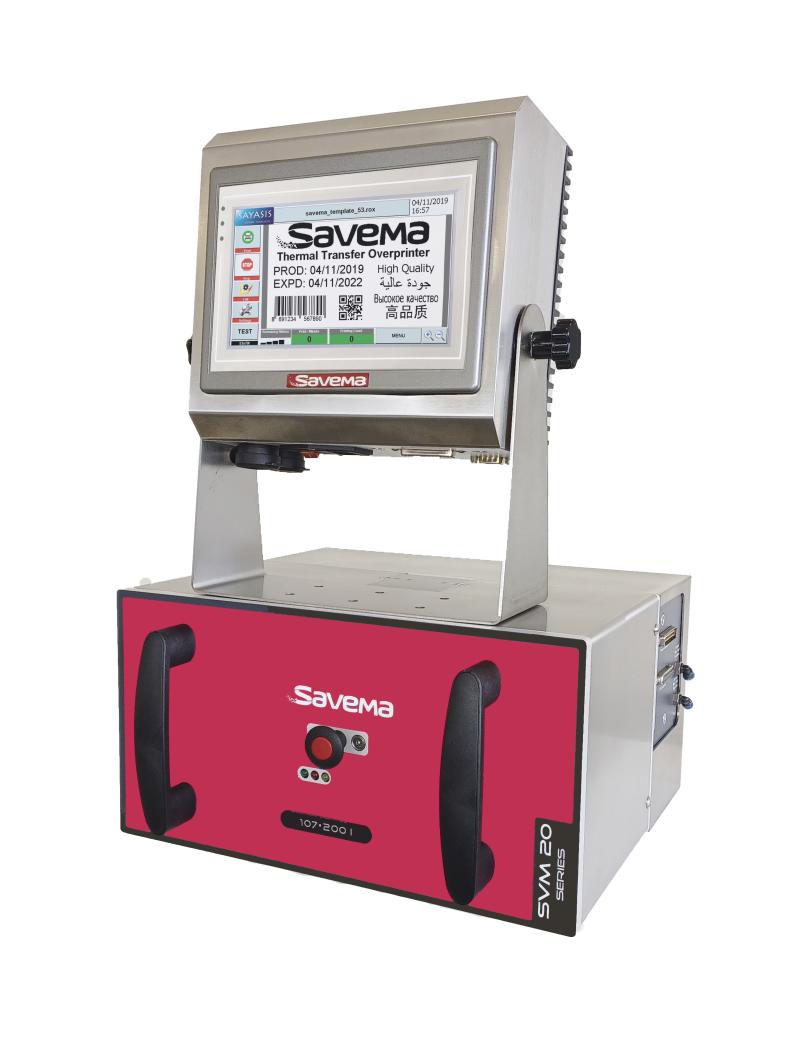 SVM 107x200 TERMAL TRANSFER KODLAMA MAKİNESİ